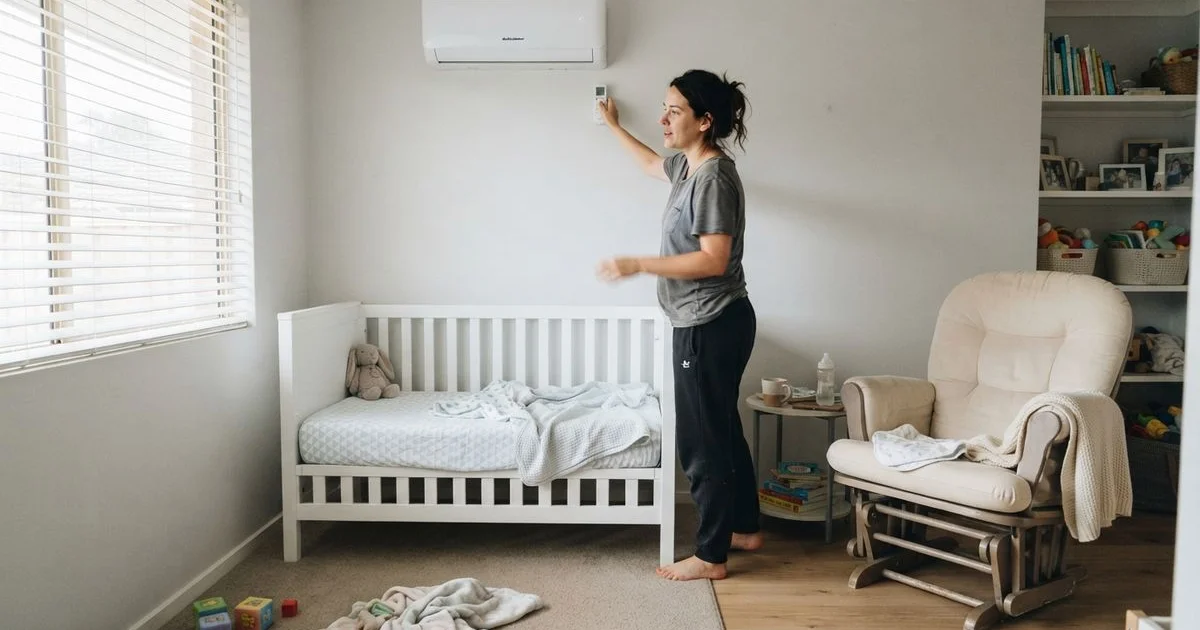 Choosing air conditioning for a nursery or young family