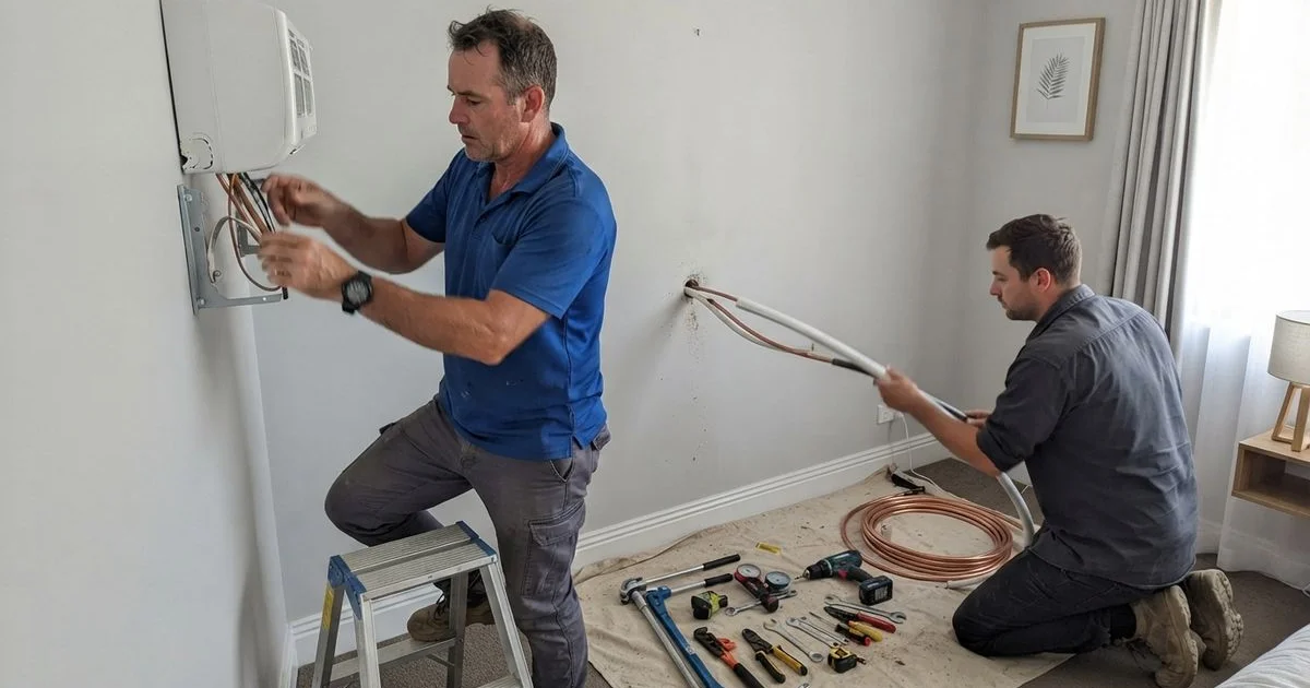 What to expect from an air conditioning installation, step by step