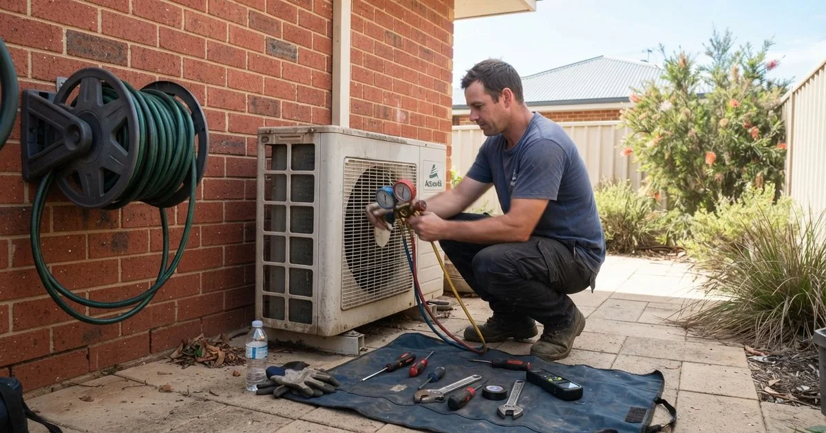 Aircon regas cost in Perth: when you need one and what it involves